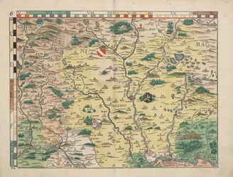 Beierse landkaarten van 1568 (Tafel 6)